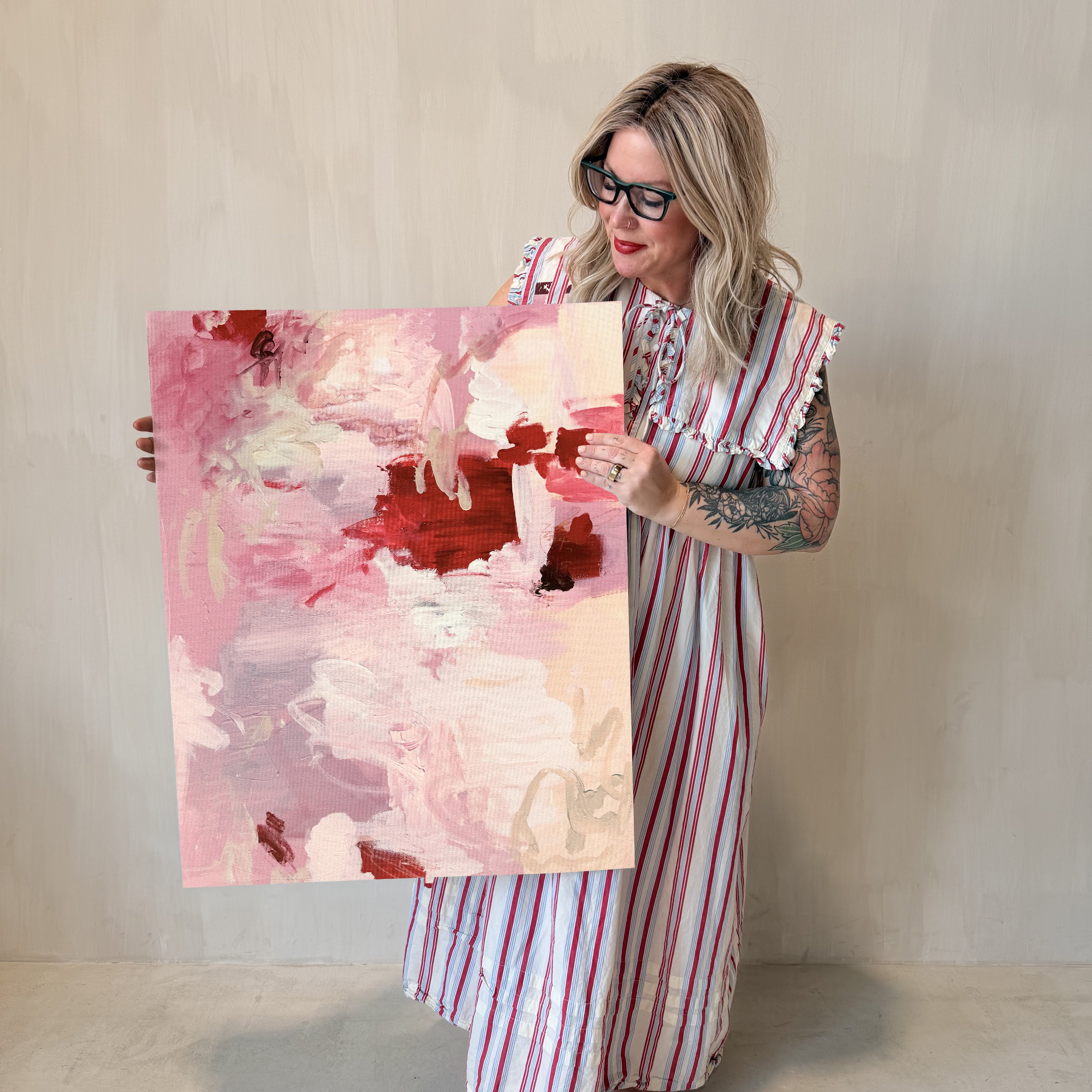 Cherry Bomb Luxe Art Print . Horizontal