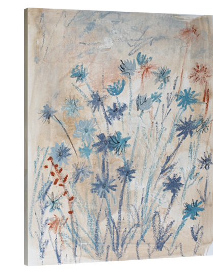 Chicory on Ash | Art Print