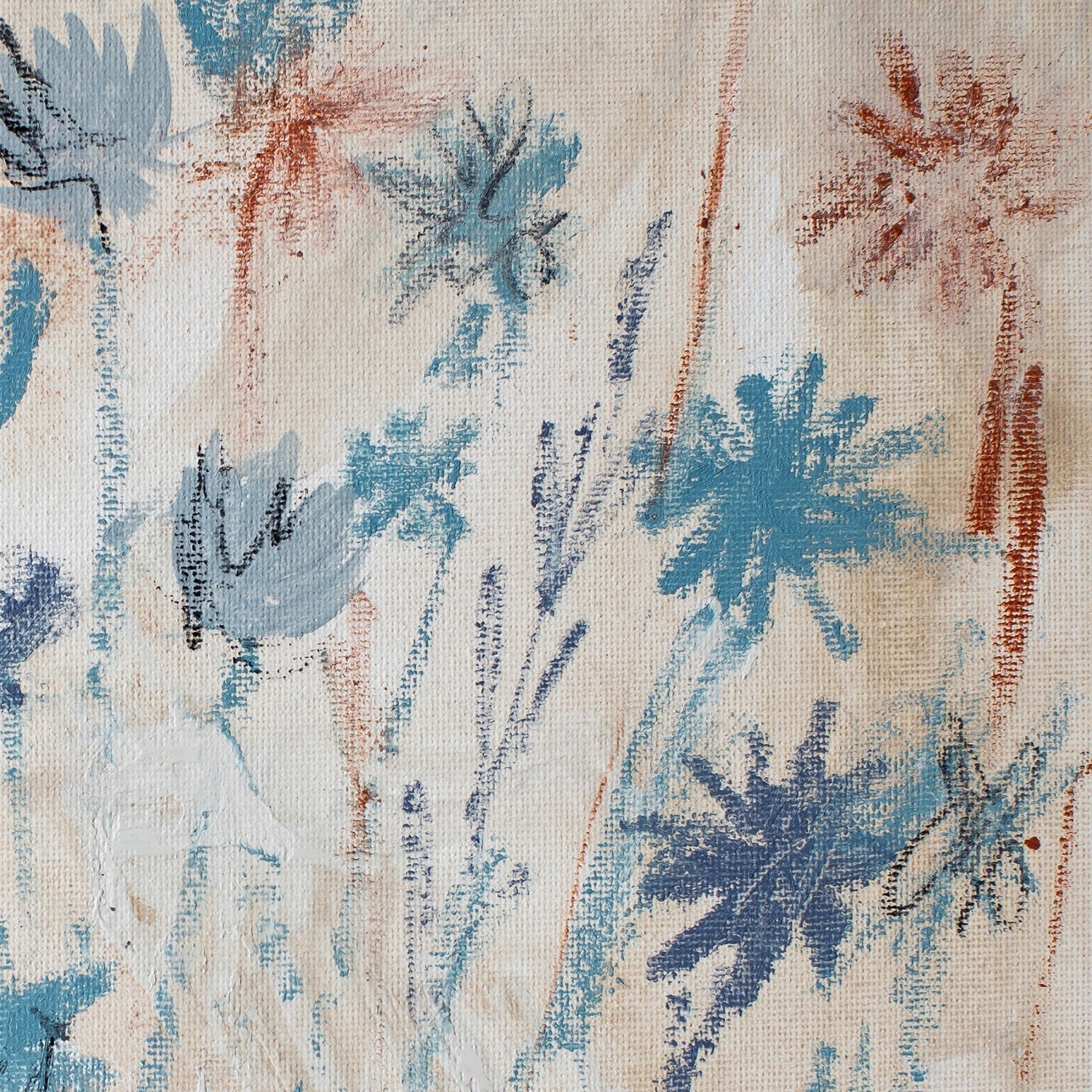 Chicory on Ash | Art Print