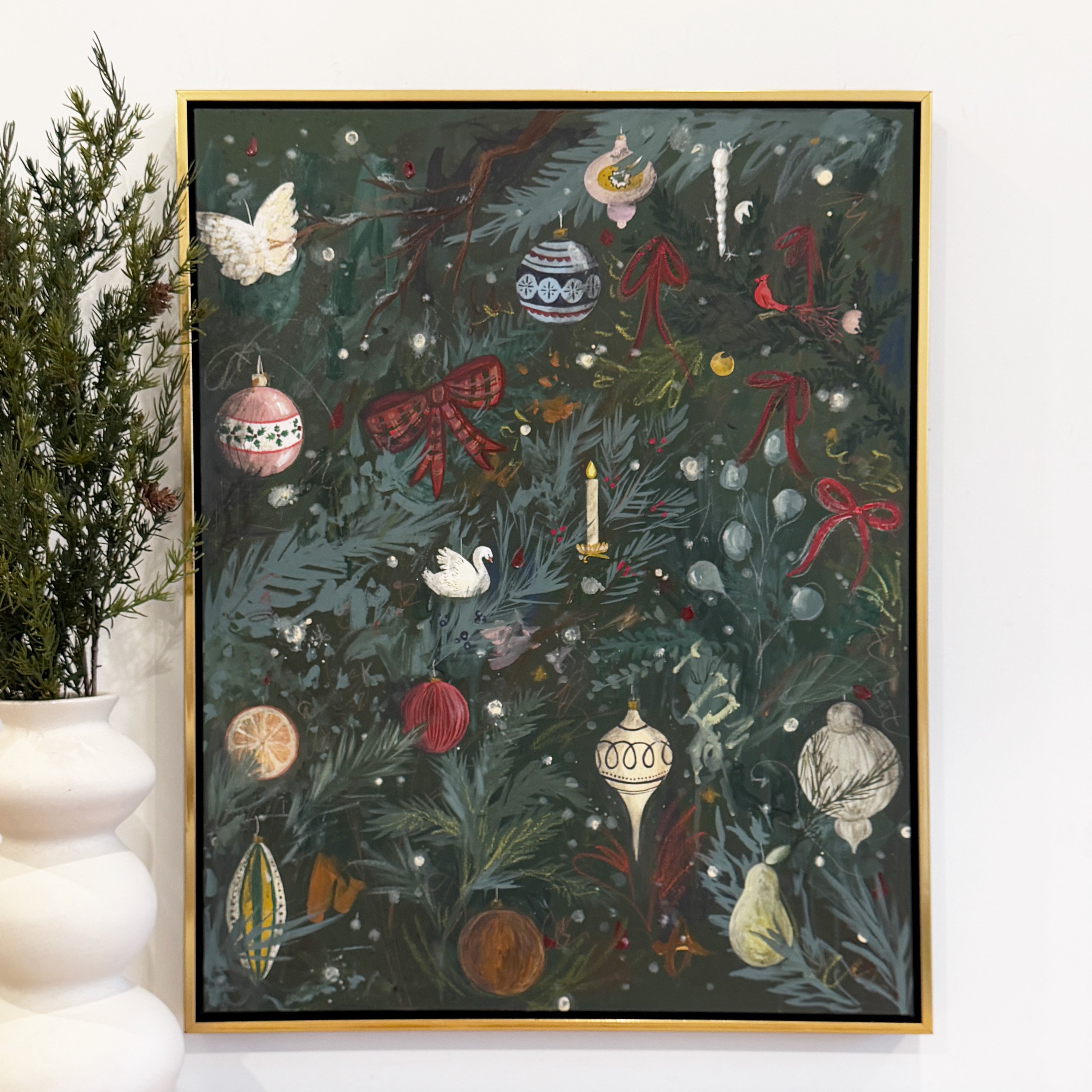 Christmas Shoppe Canvas