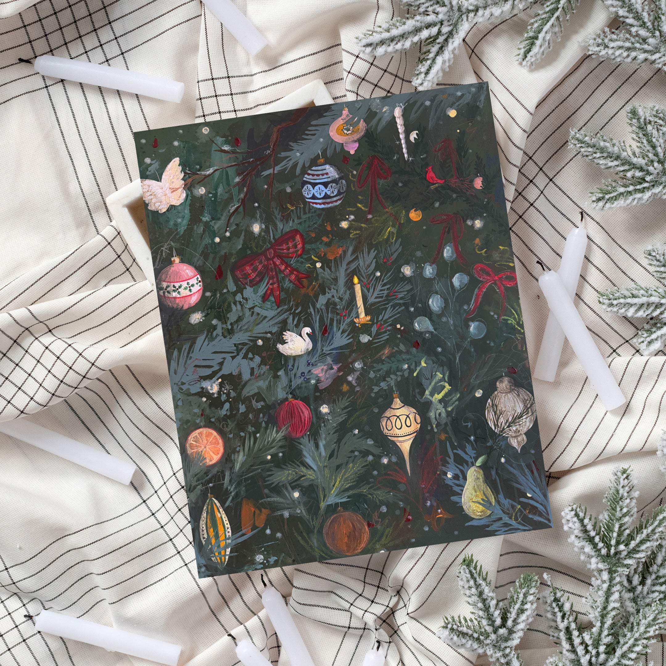 Christmas Shoppe Luxe Art Print