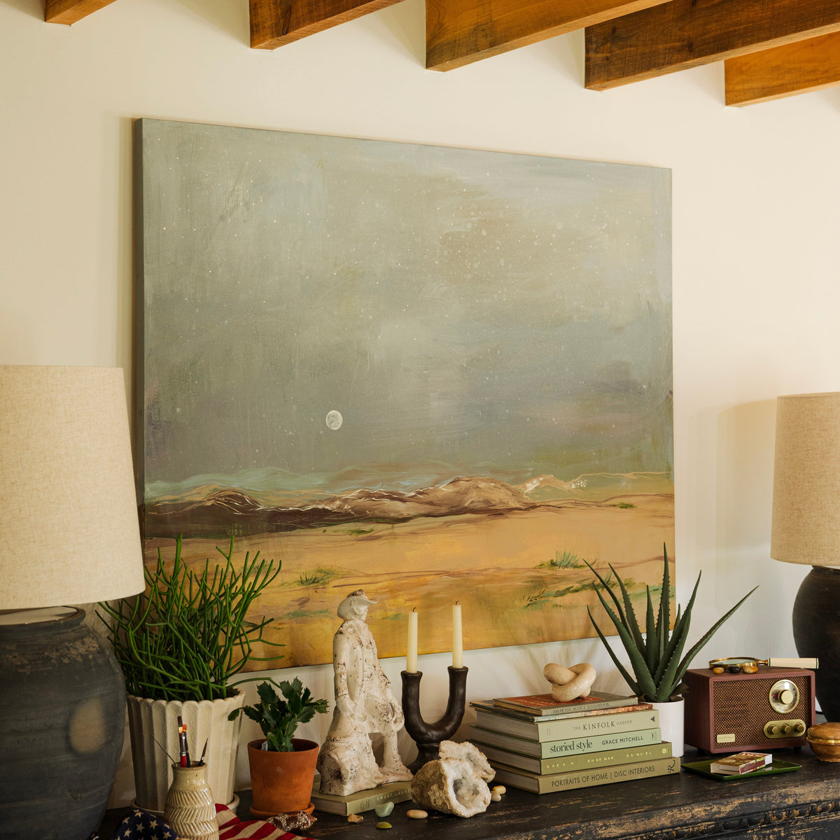 Wide Open Spaces Canvas Wall Art. horizontal