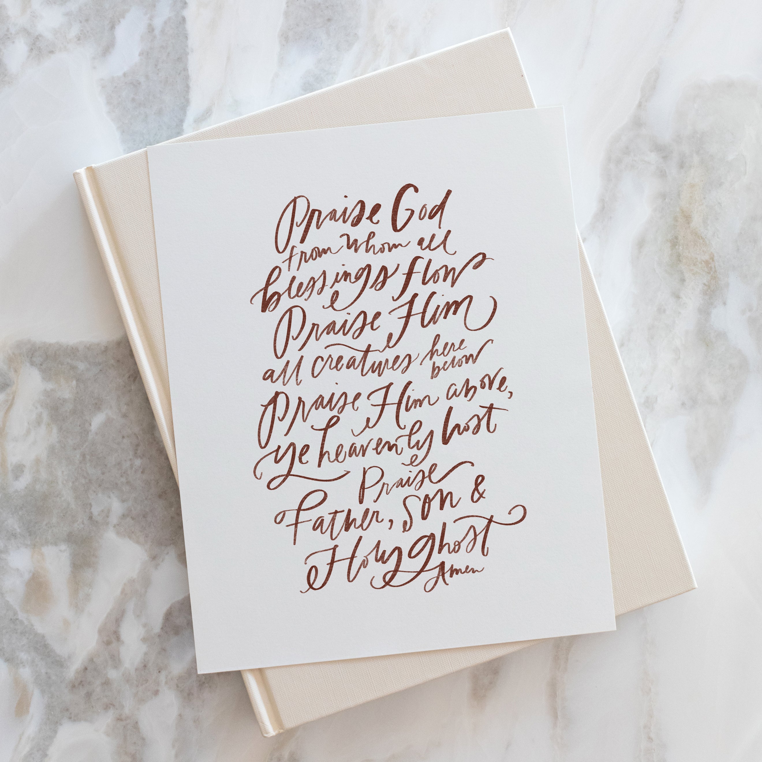 Doxology II Luxe Art Print