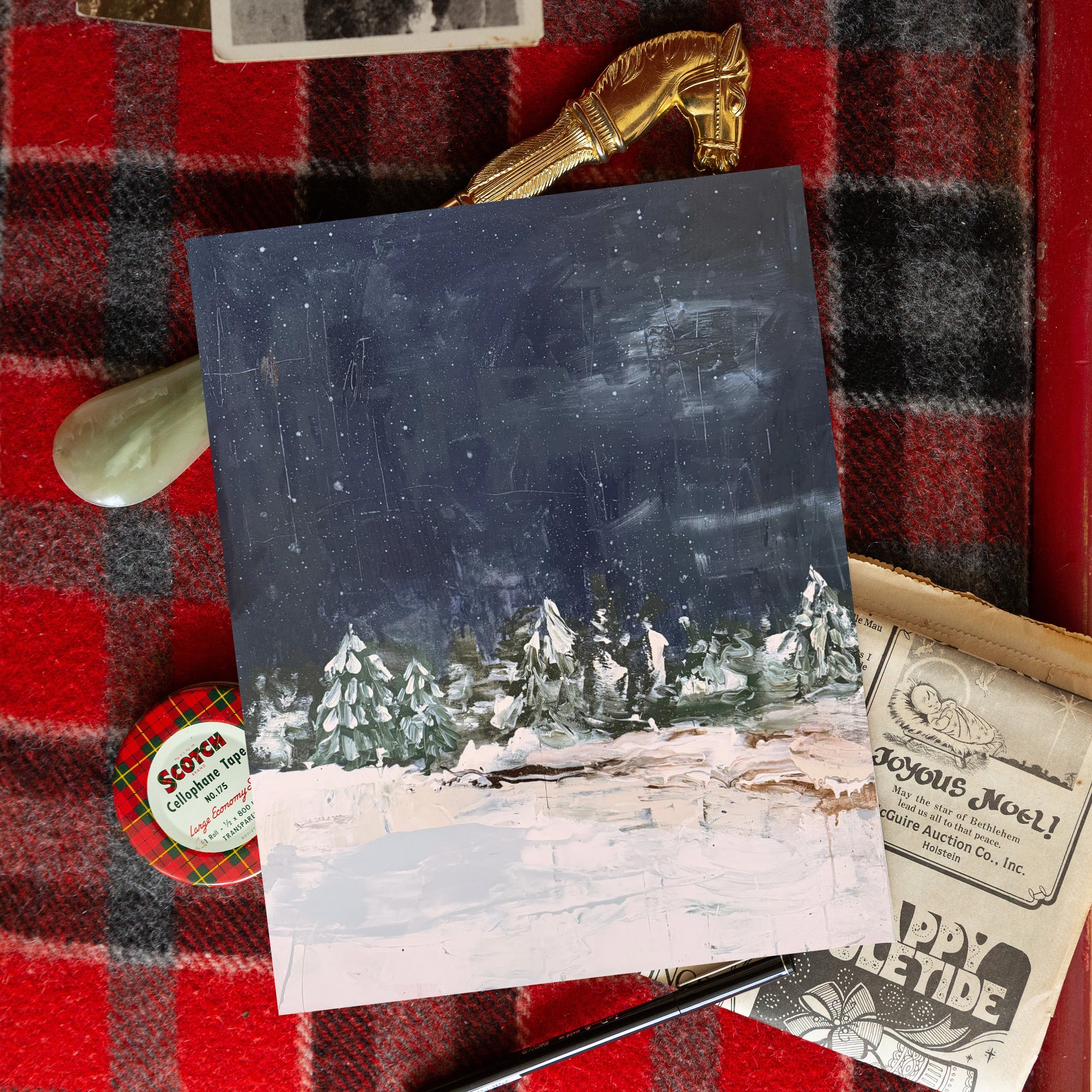 The Earth Stood Still (Earth) Luxe Art Print