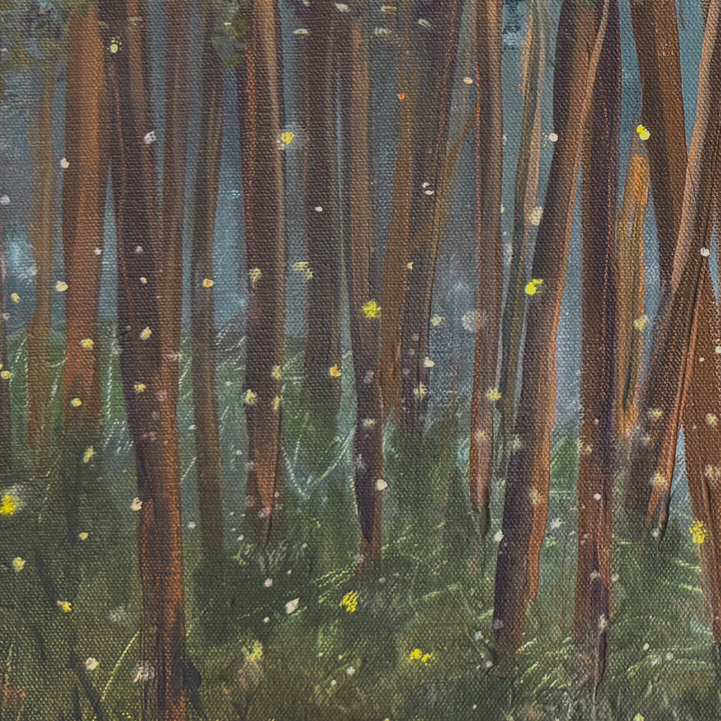 Firefly Woods Canvas Wall Art