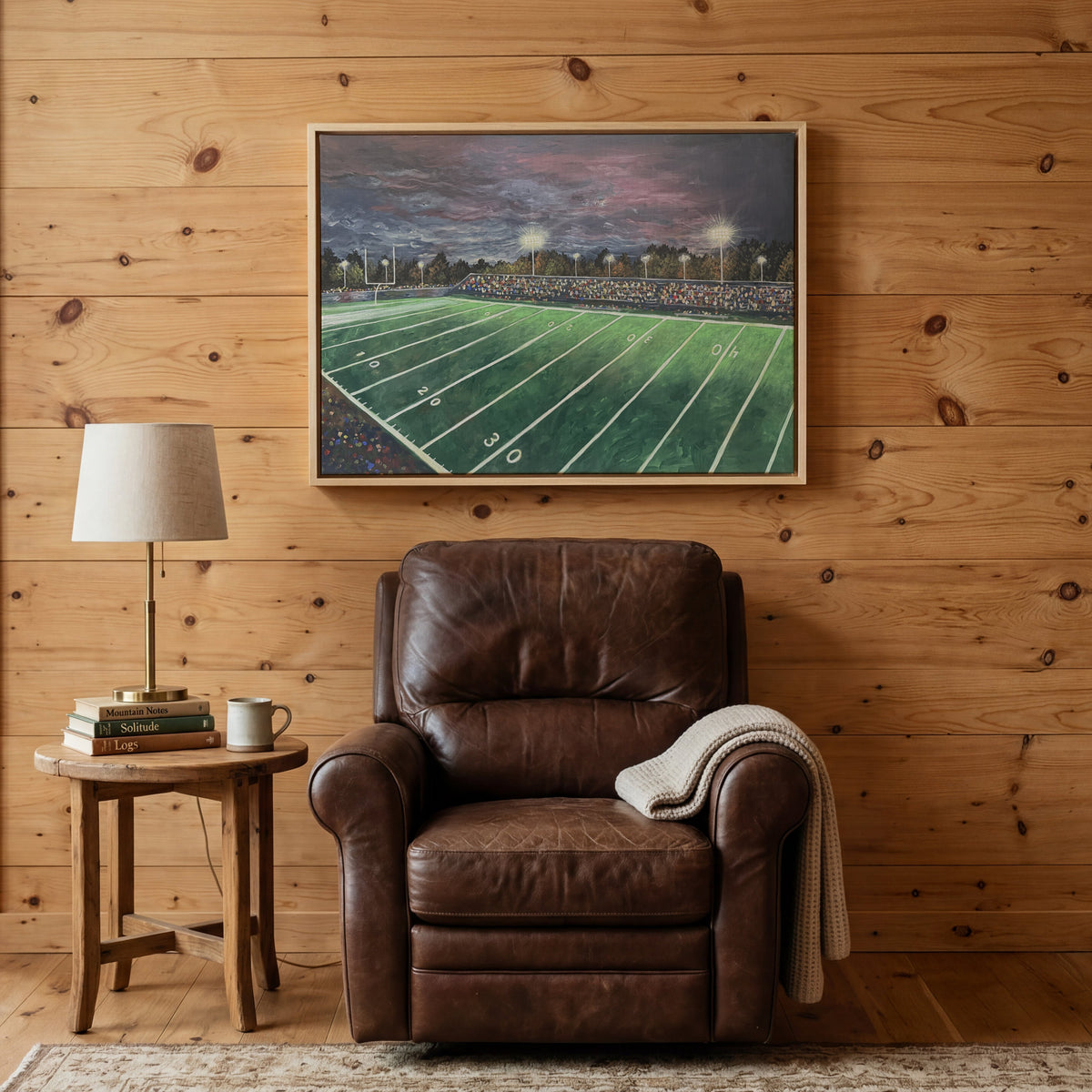 Friday Night Lights Canvas Wall Art