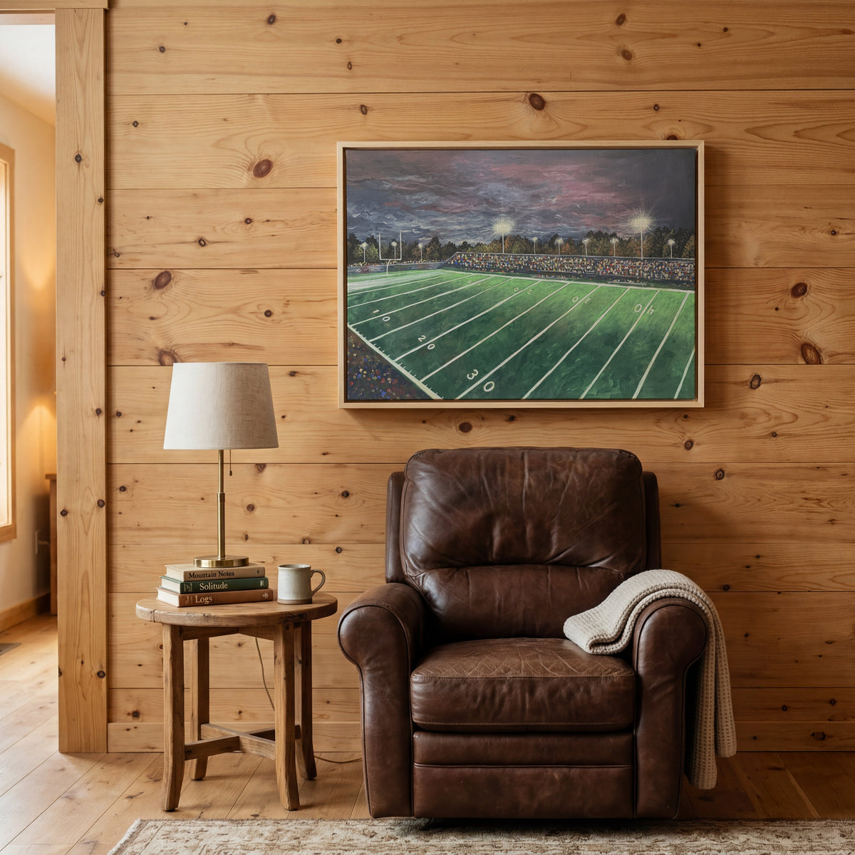 Friday Night Lights Canvas Wall Art