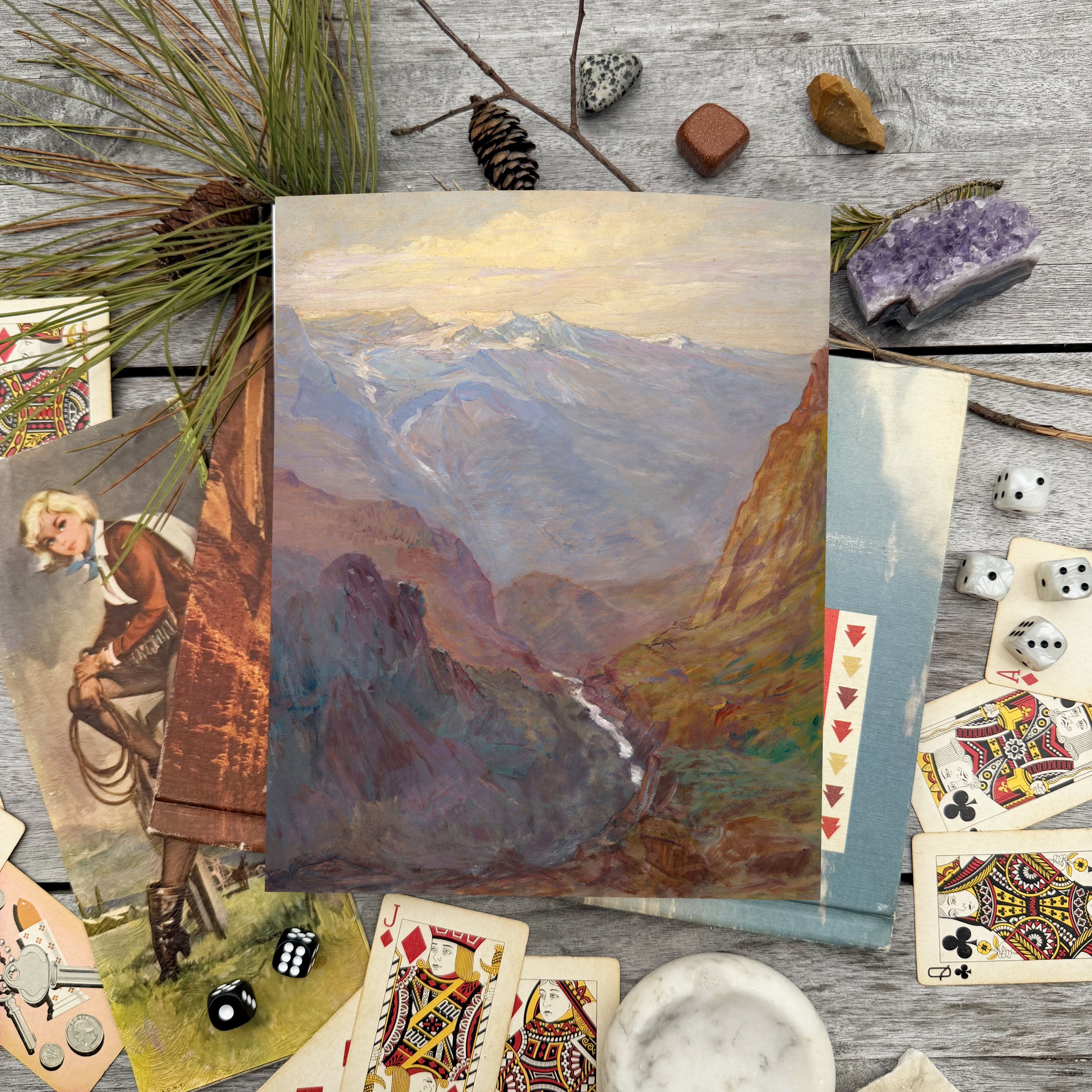 Forge Ahead Luxe Art Print