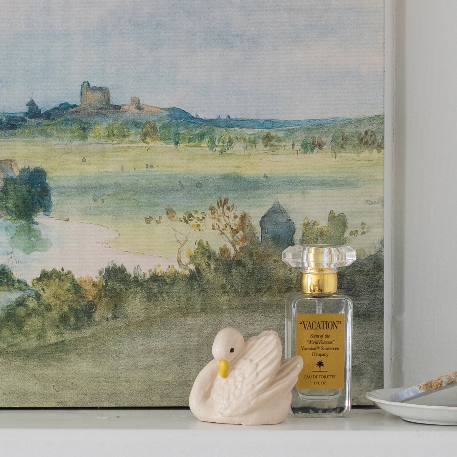 French Watercolor Landscape | Canvas