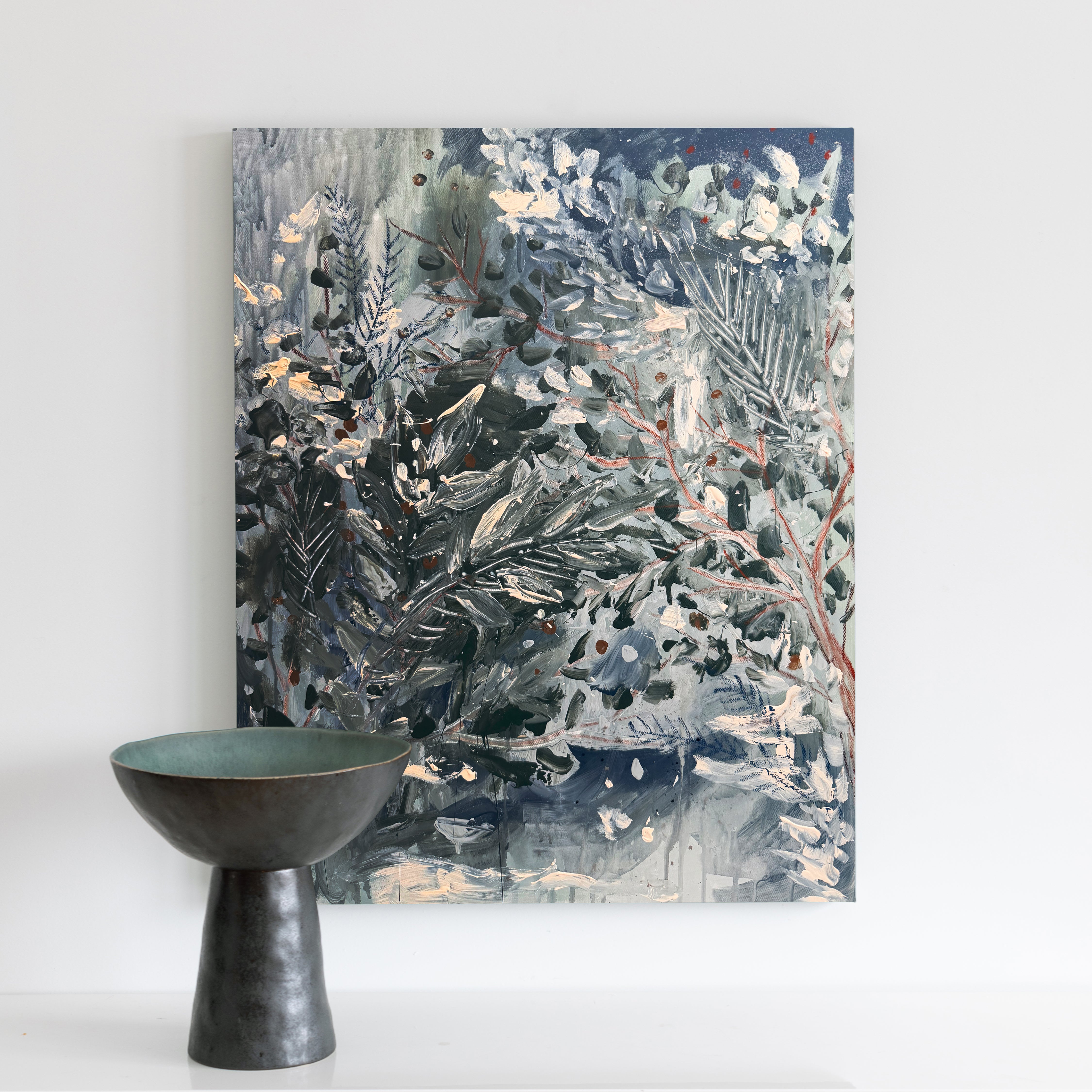 Frosted Pines Canvas