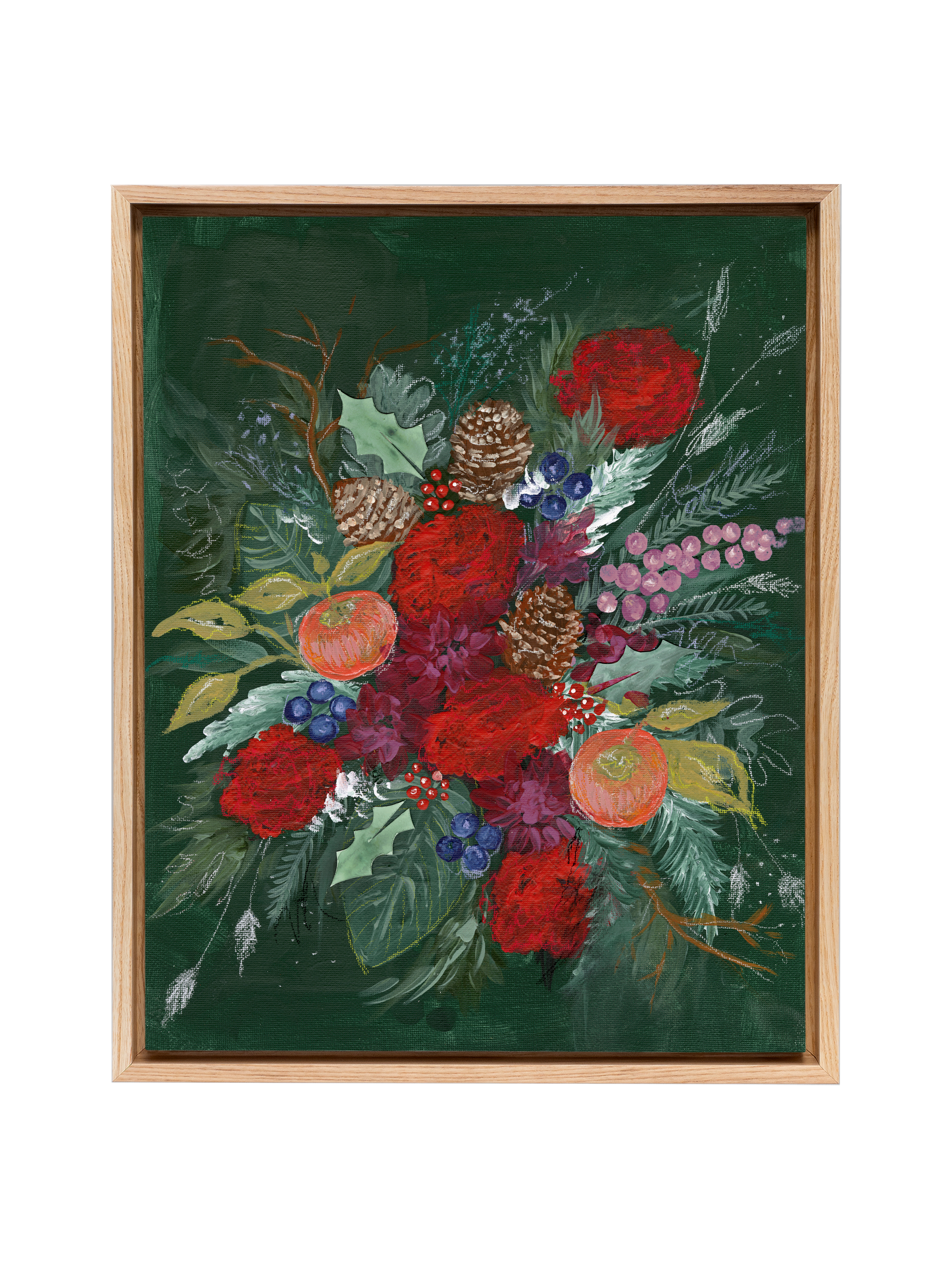 Holiday Bouquet | Canvas