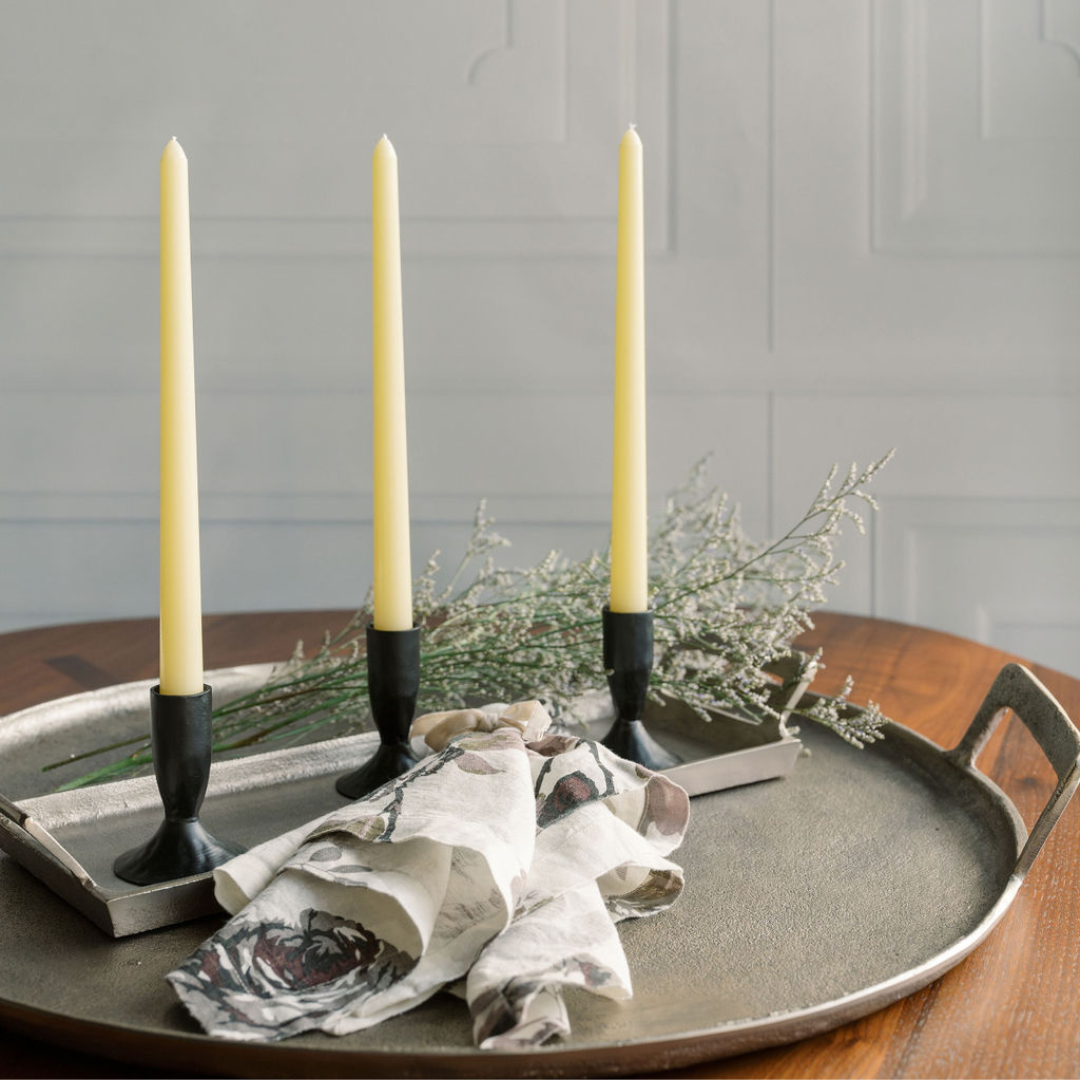 Eggplant and Grey Roses Napkins