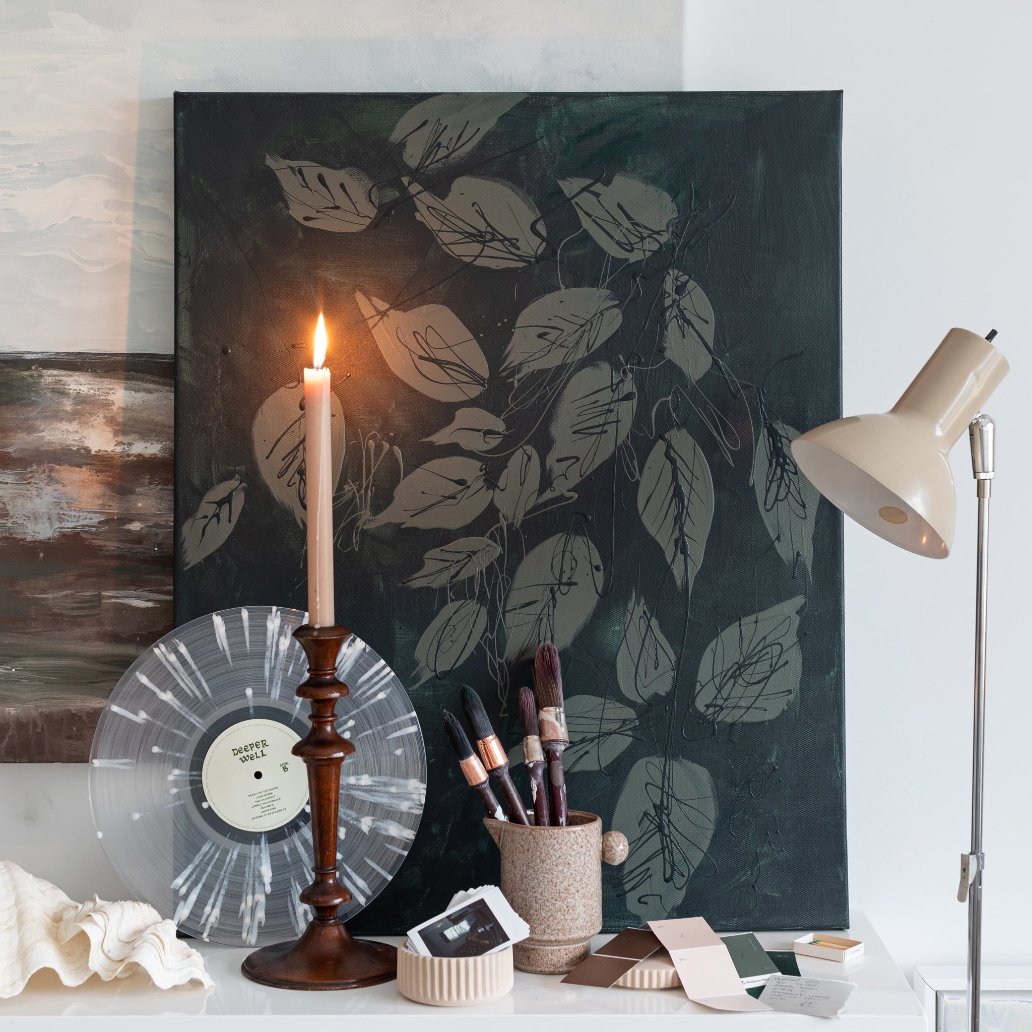 Canopy at Night | Canvas