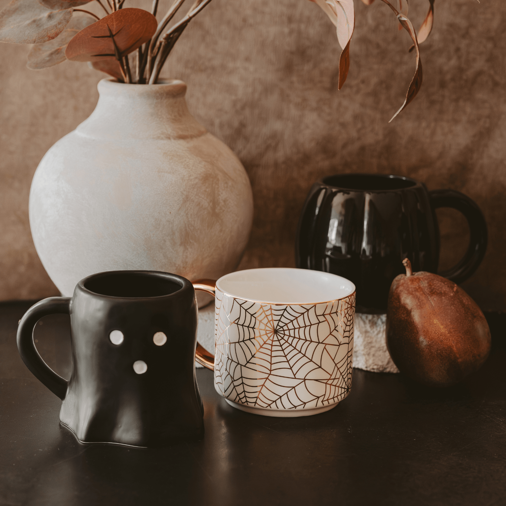 Black Ghost 12 oz Figural Coffee Mug