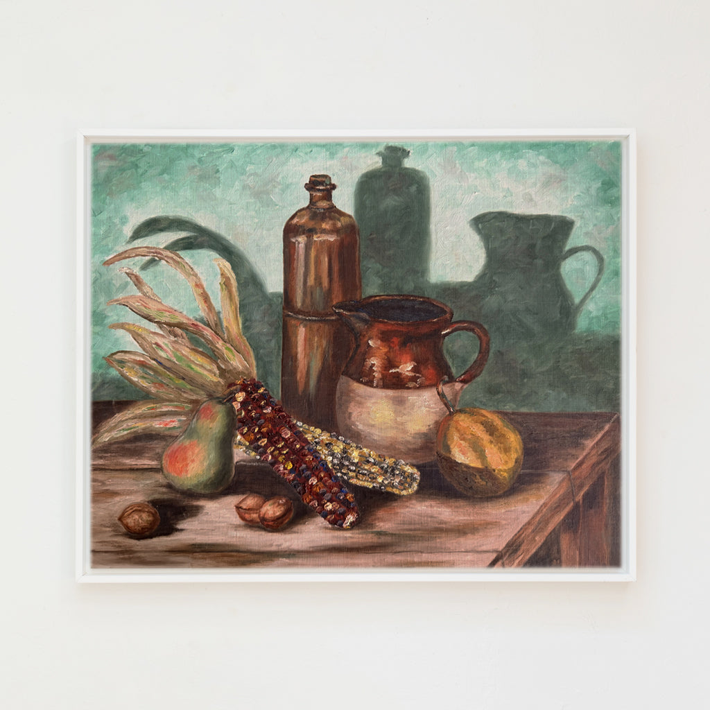 Harvest Still Life Canvas Wall Art