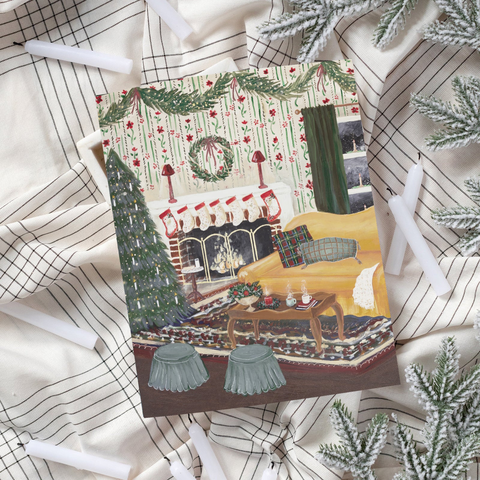 Home Alone House (Vertical) Luxe Art Print