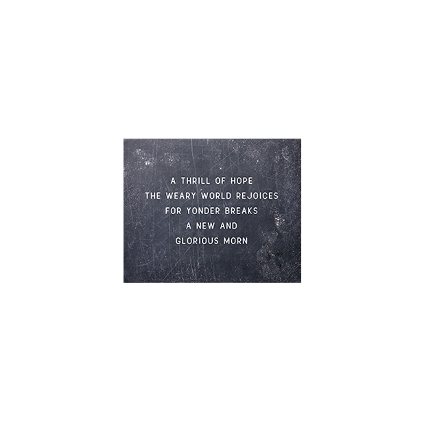 Thrill of Hope | Art Print