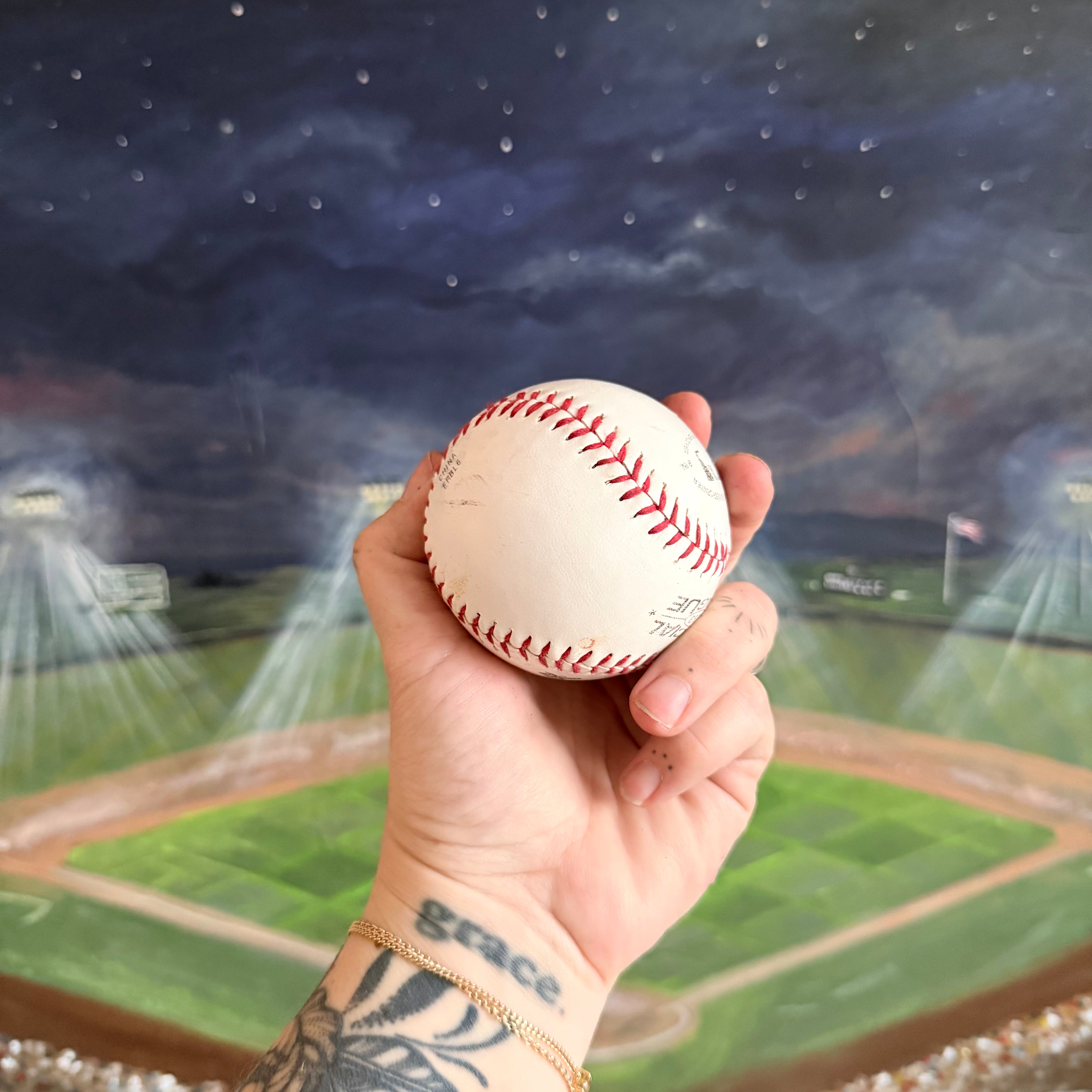 Night Game Canvas Wall Art