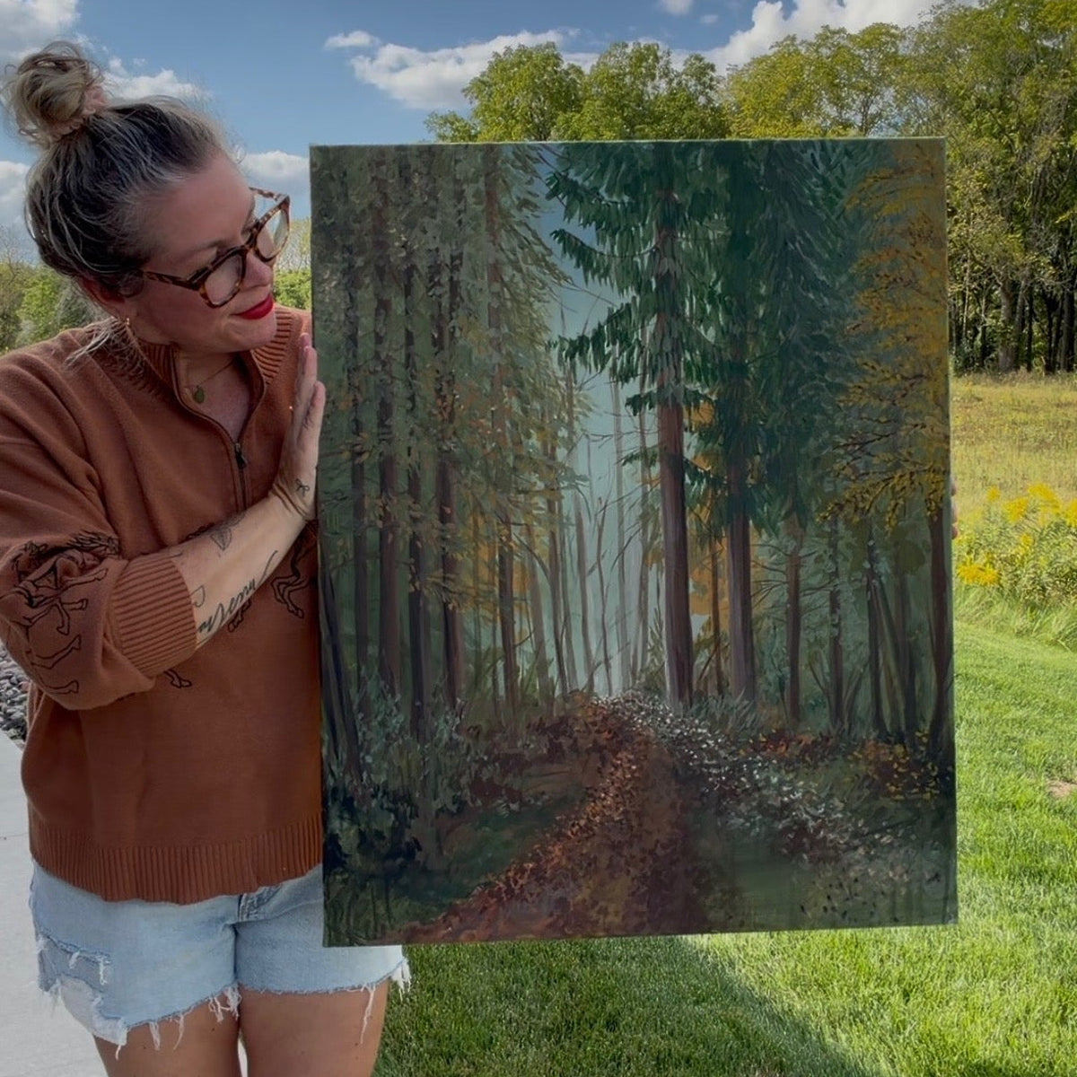 Quiet Path Original Artwork