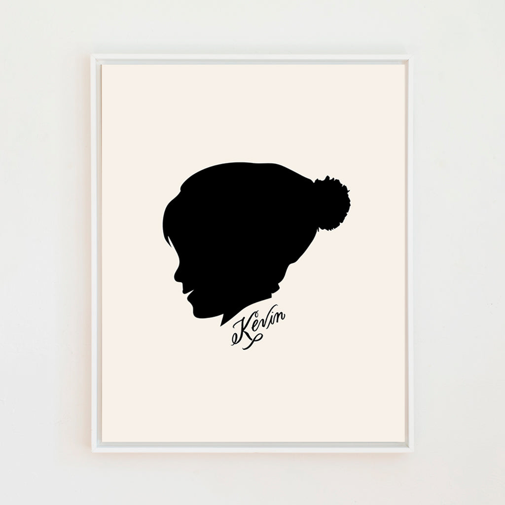 Kevin Silhouette | Canvas