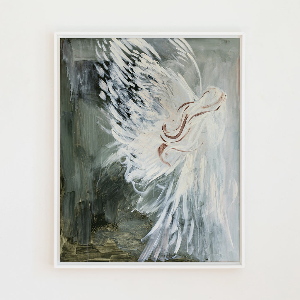 angelic anticipation canvas