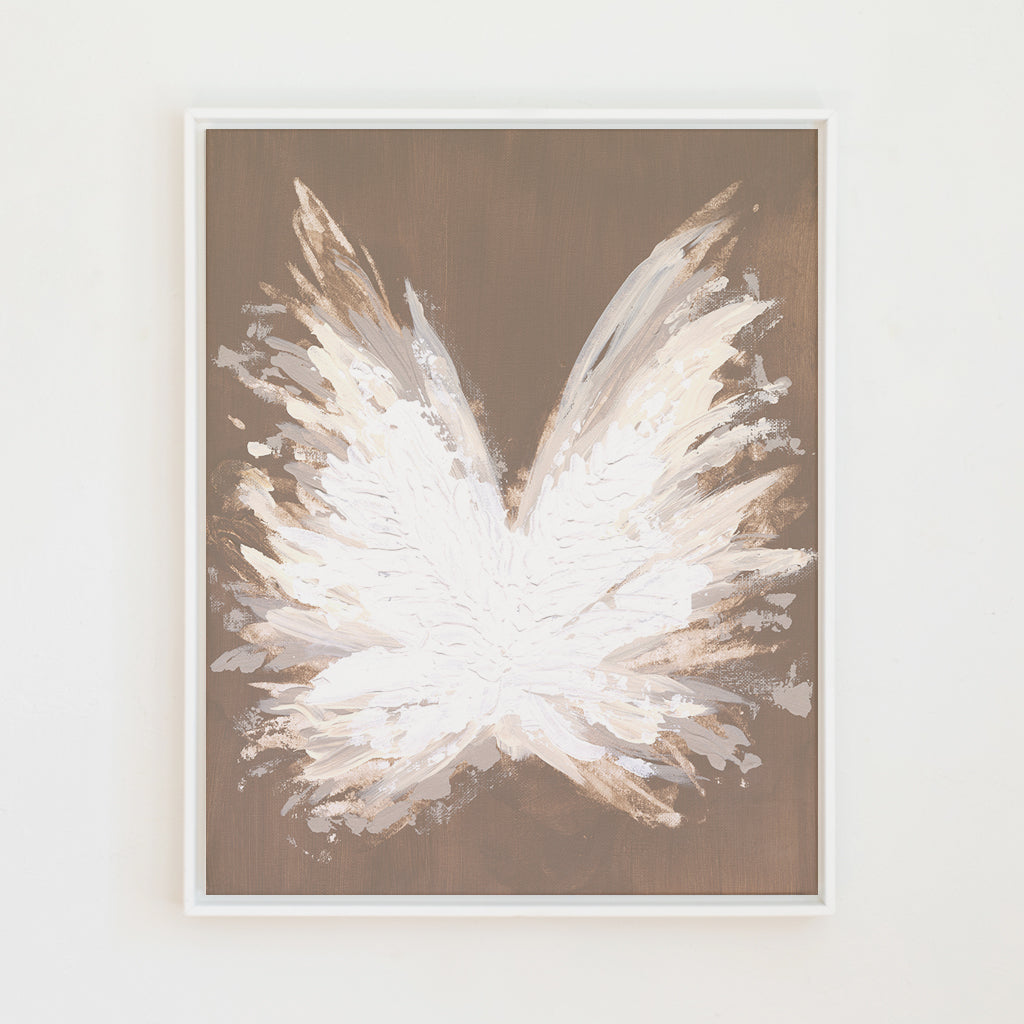 angel wings canvas