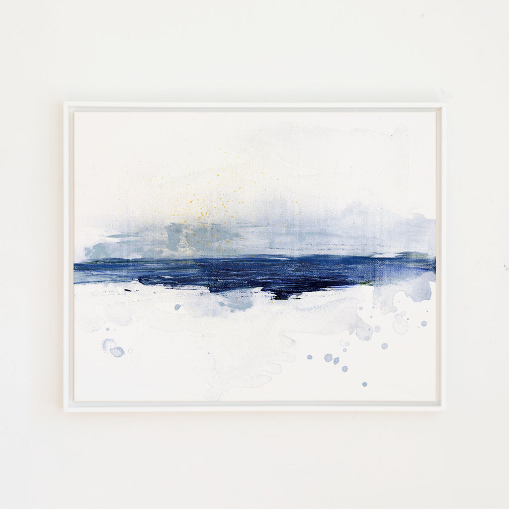 blue horizon canvas