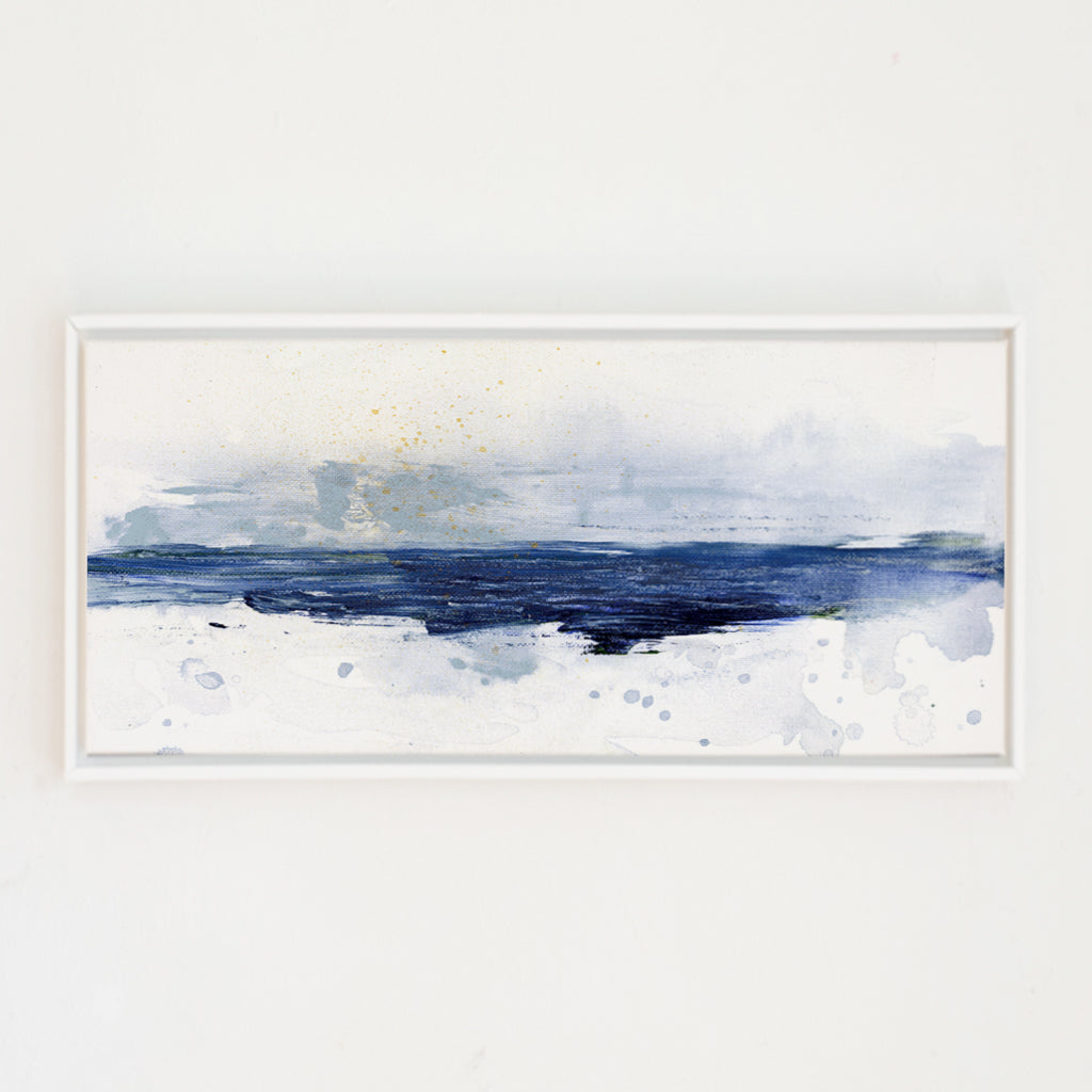 blue horizon canvas