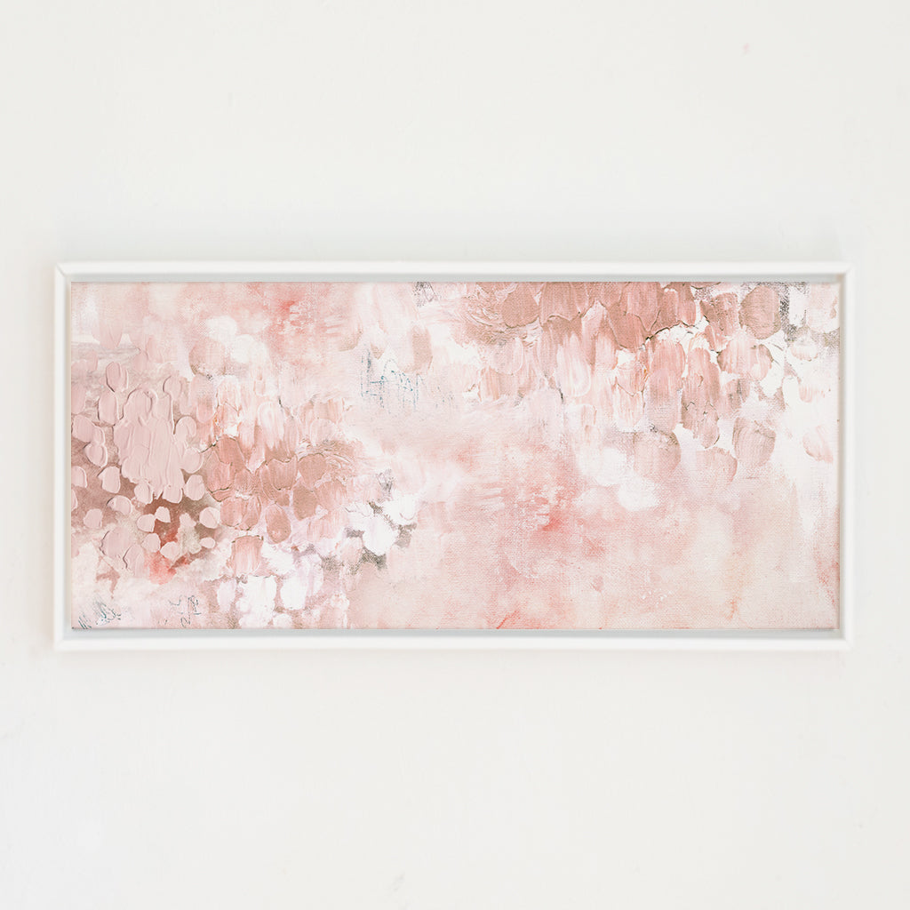 blush bungalow canvas