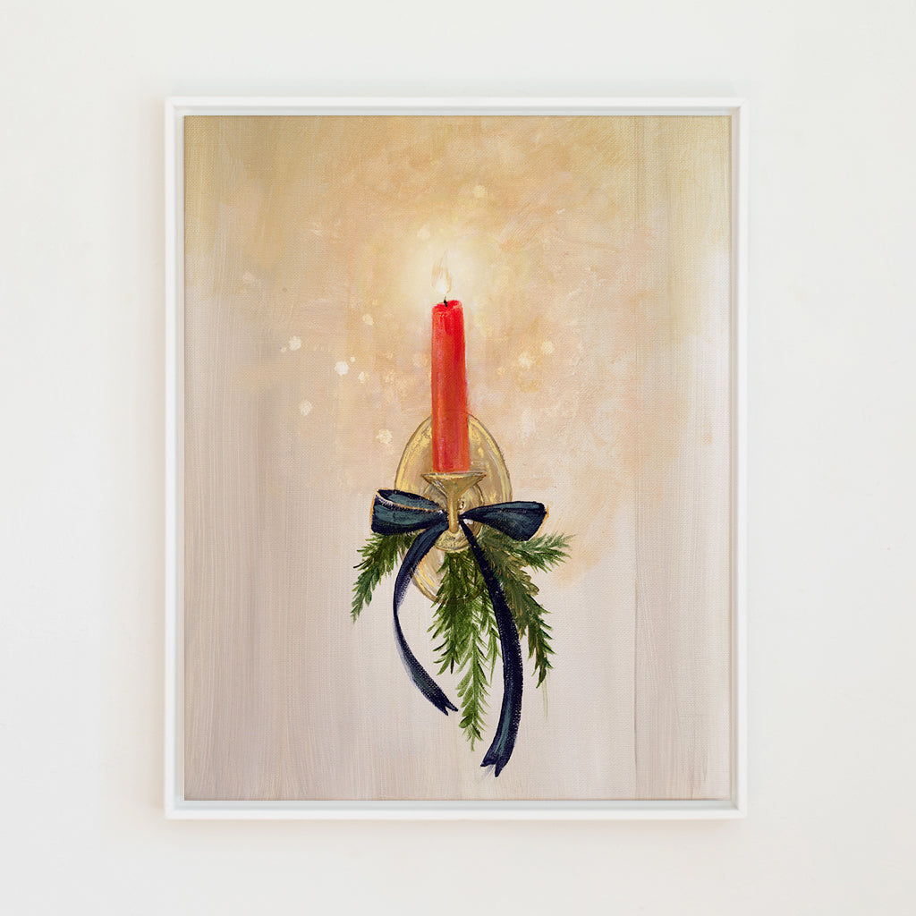 Flicker in the Hallway | Canvas