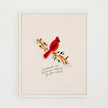 Cardinals Remind Us | Canvas