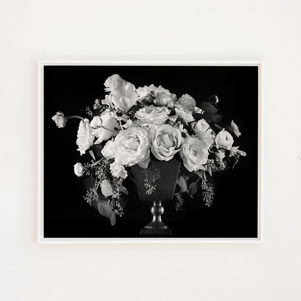 Epic Black Floral | Canvas