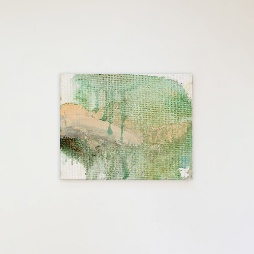 Green Mist Mini ✧・ﾟ Textured Canvas Wall Art