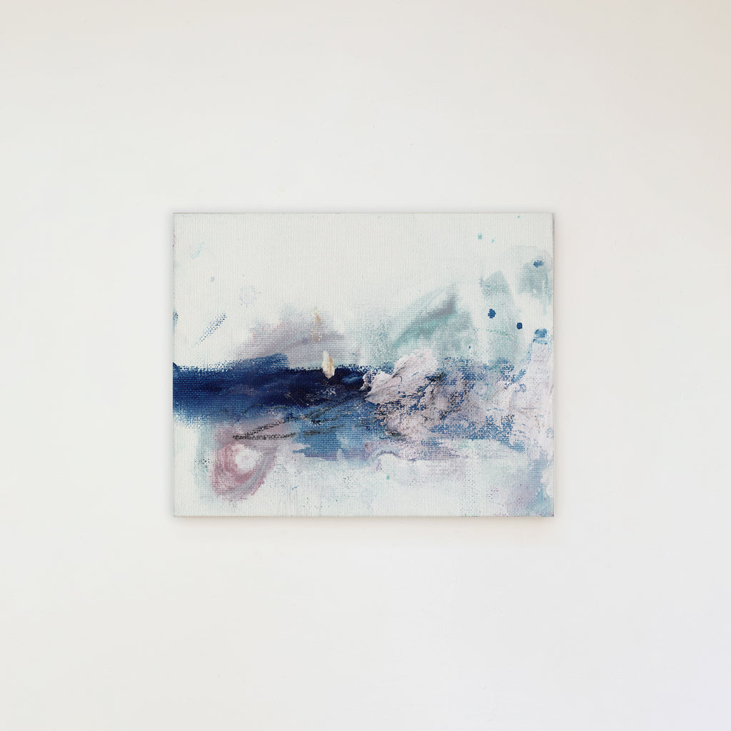 Iris Mini ✧・ﾟ Textured Canvas Wall Art