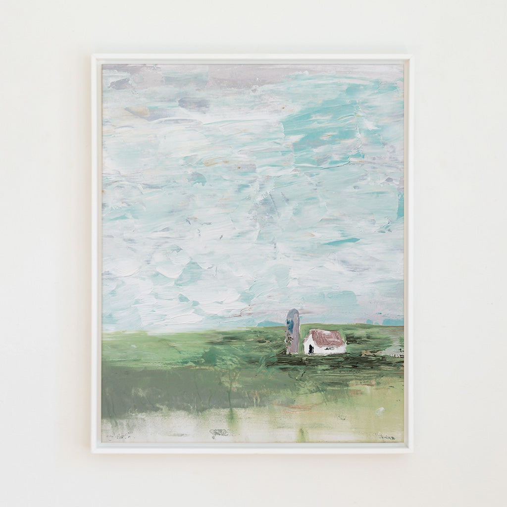 Little White Barn II | Canvas