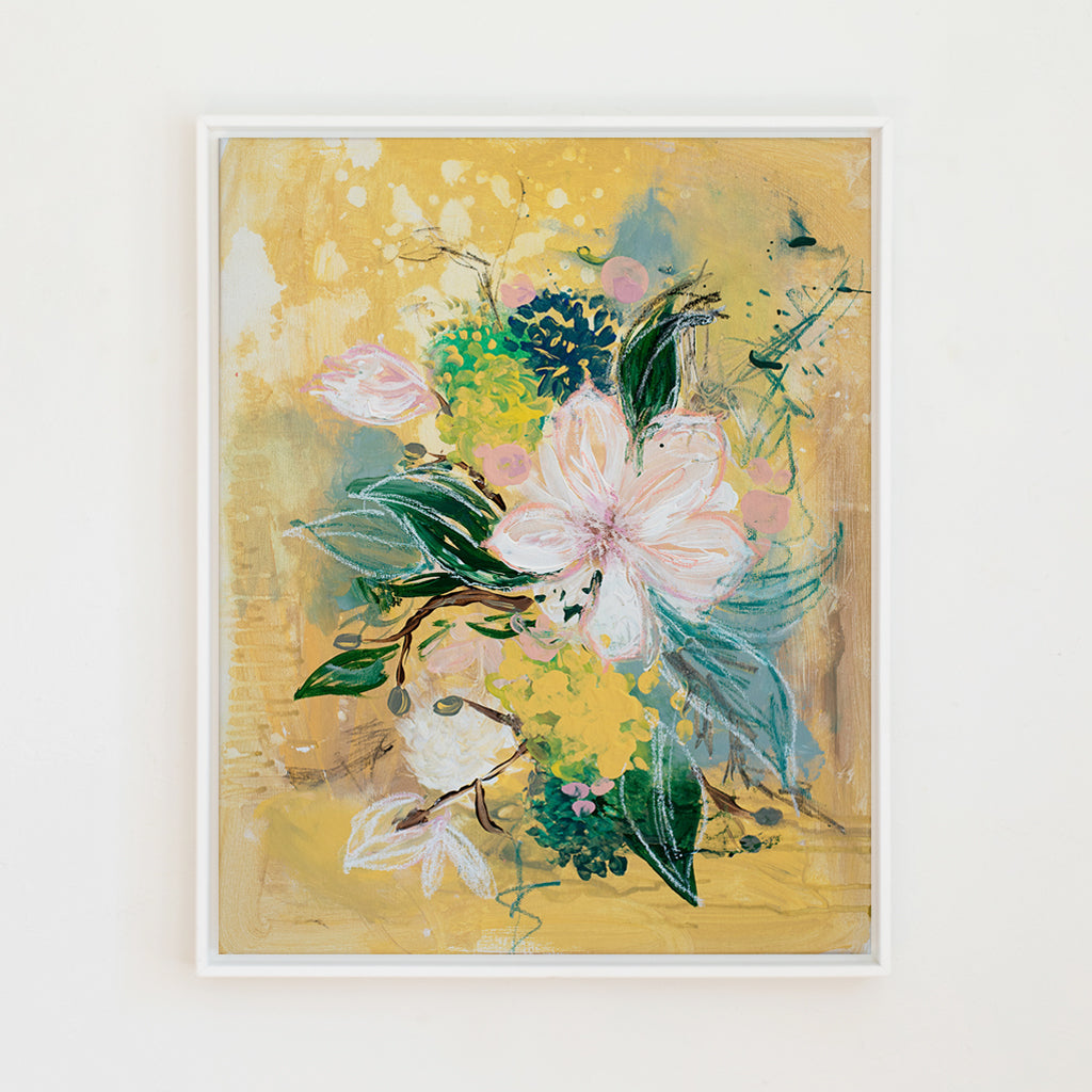 Olive's Bouquet | Canvas