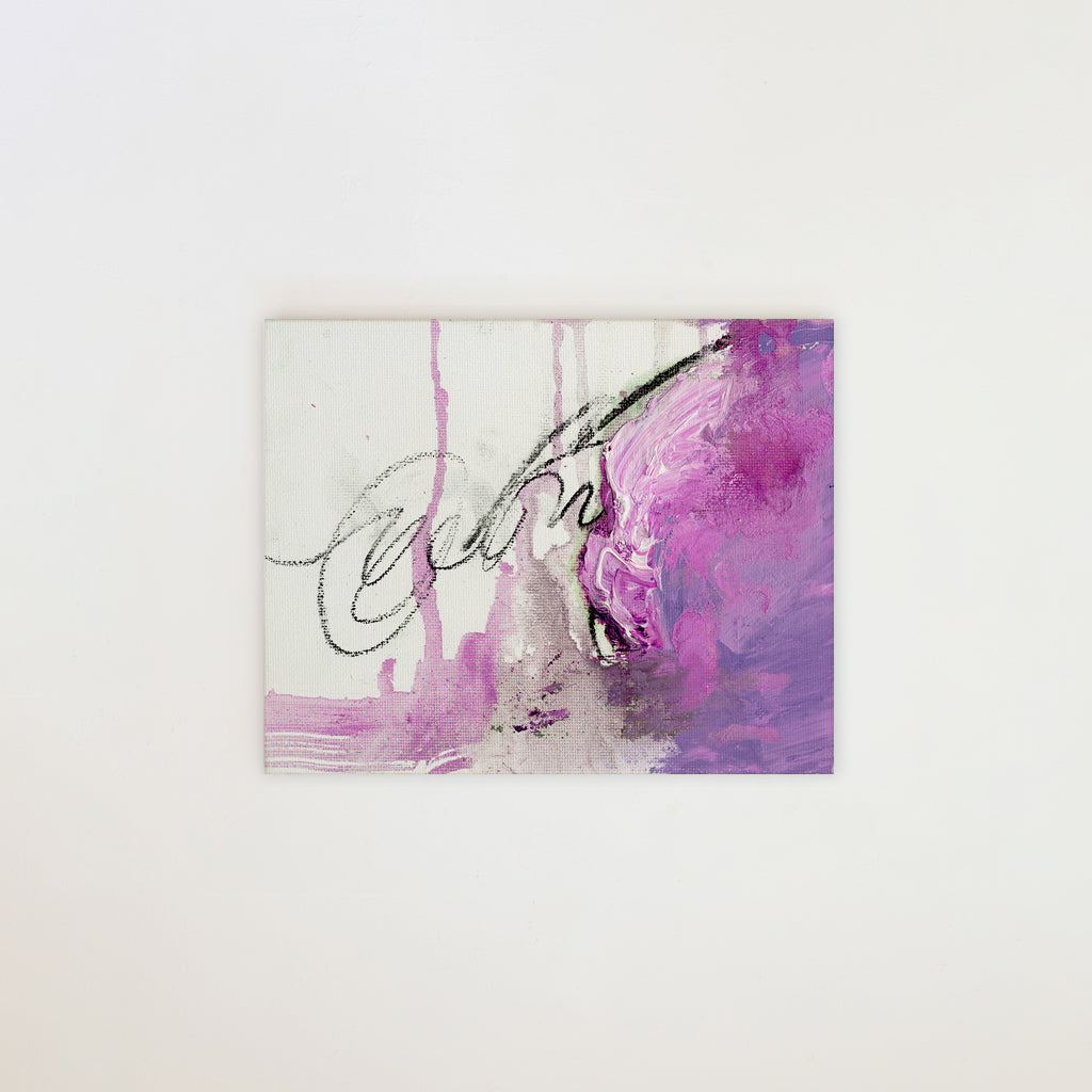 Orchid Mini ✧・ﾟ Textured Canvas Wall Art