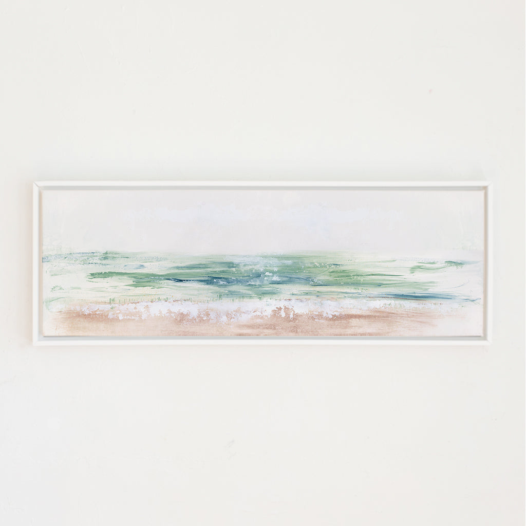 sea glass coast canvas