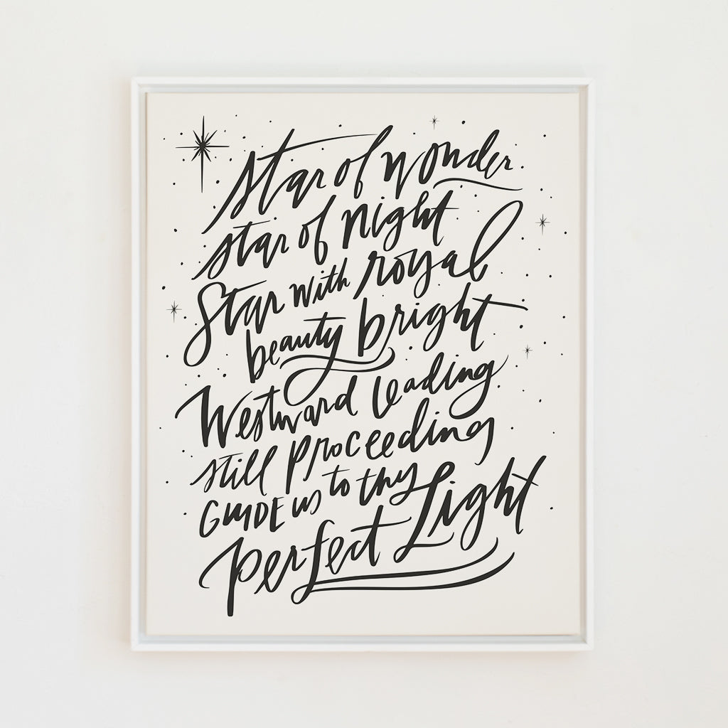 Star of Wonder Canvas