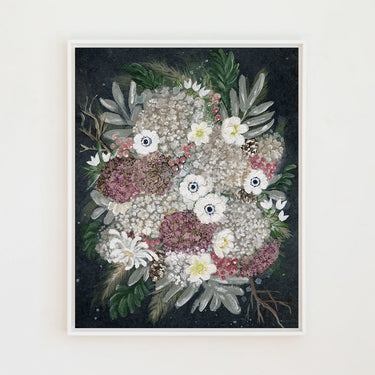 Moonlit Blooms | Canvas