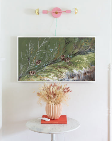 Cedar Berries & Snow | Frame TV Design