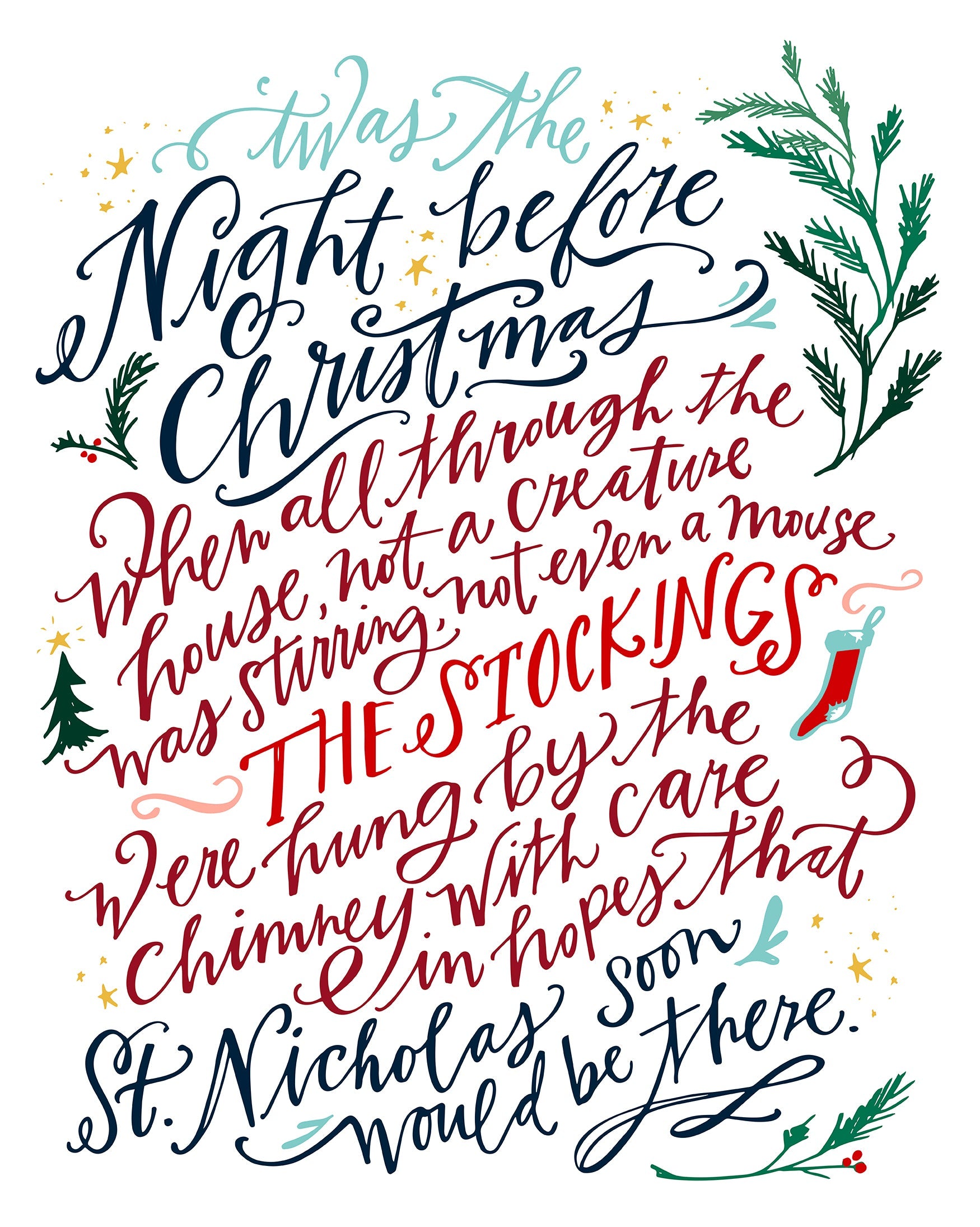 Night Before Christmas | Canvas