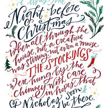 Night Before Christmas | Canvas