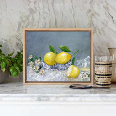 Lemons Still Life | Canvas