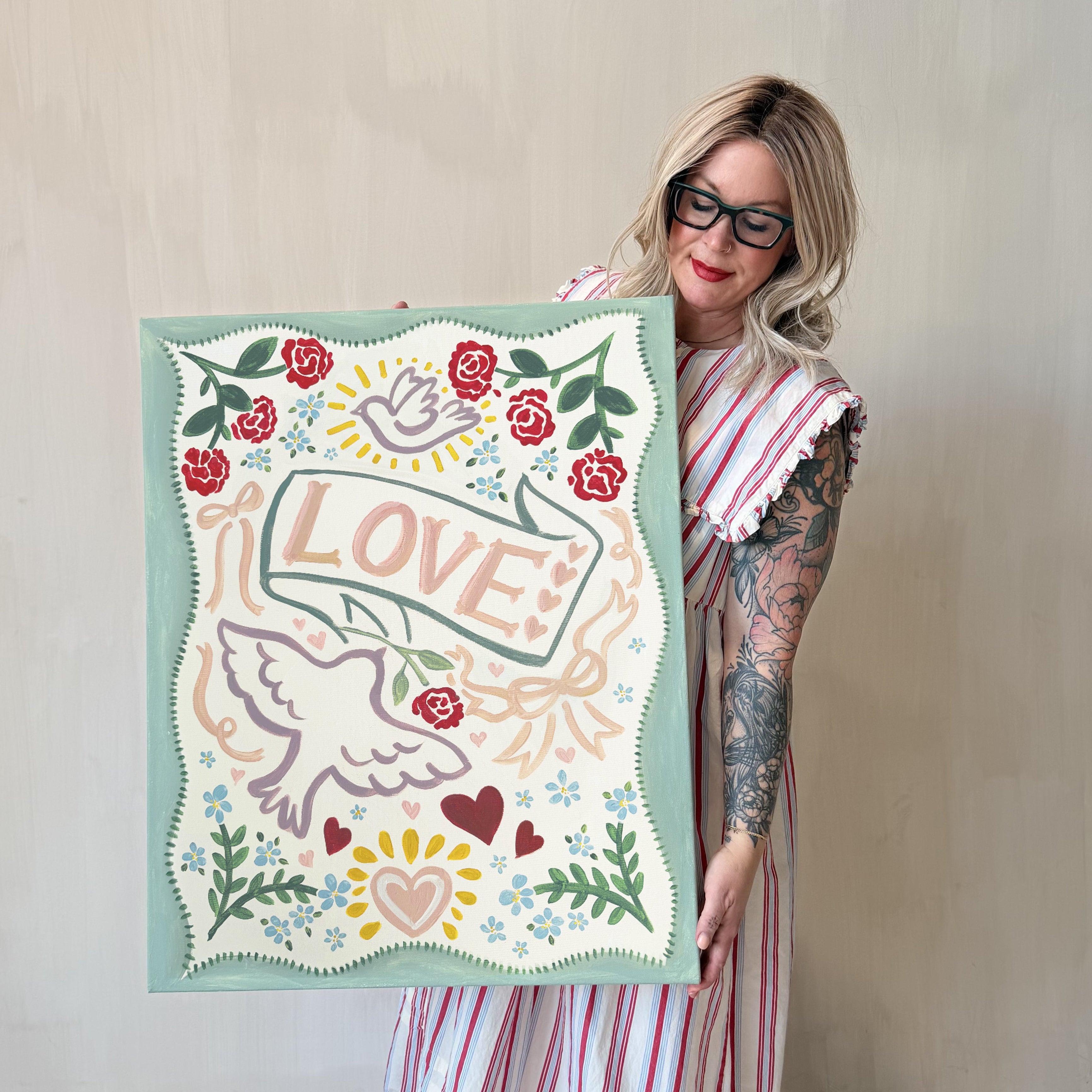 Love is All You Need Canvas Wall Art