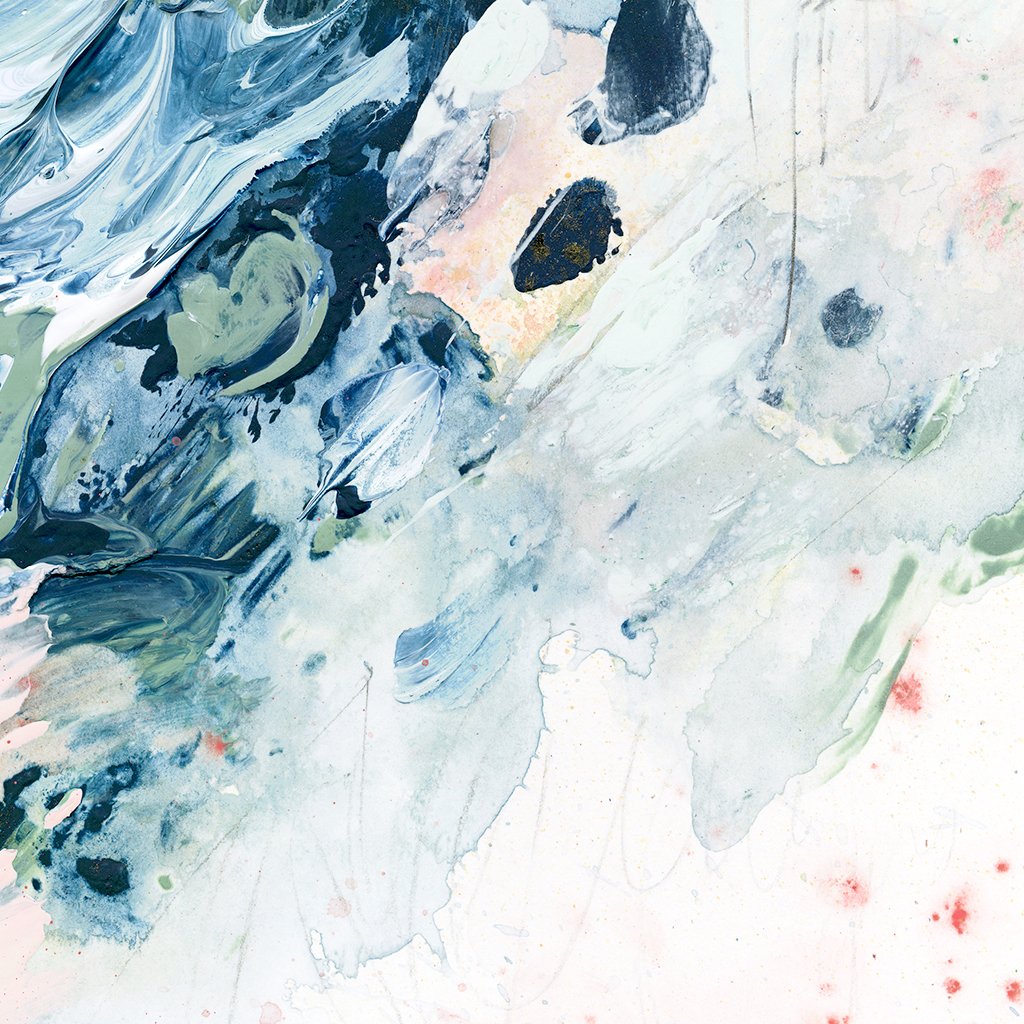 Blue Crush Luxe Art Print