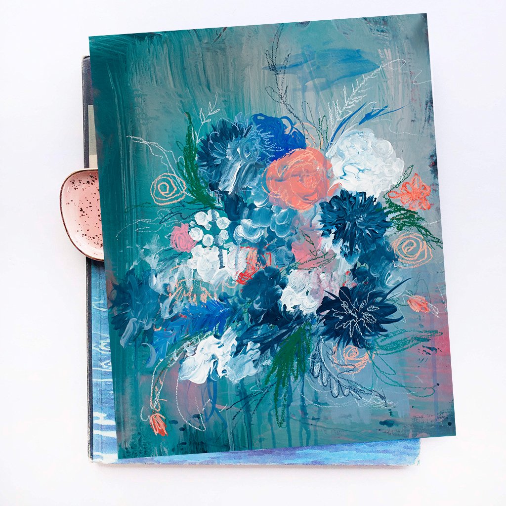 bray's bouquet canvas