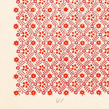 Begonia Block Print | Art Print