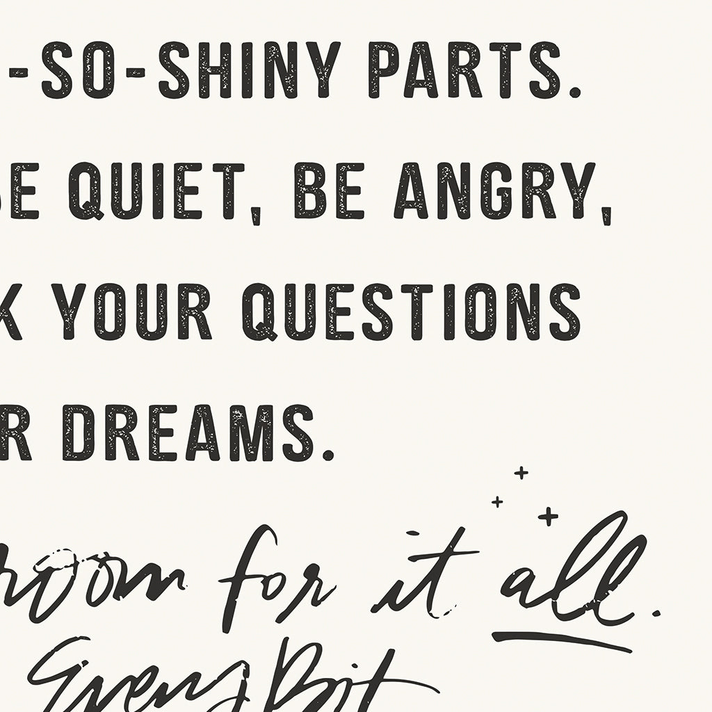 Come On In in Type Canvas Wall Art
