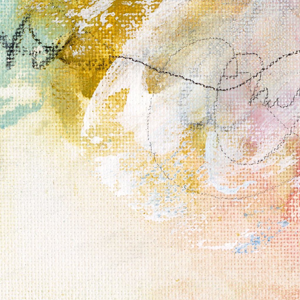 Dahlia Mini ✧・ﾟ Textured Canvas Wall Art
